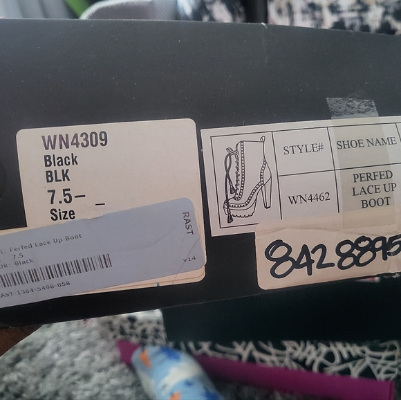 William Rast Perfed Lace Up Boots - Picture 2 of 5